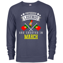 Funny Portuguese Legends Are Created In March T-shirt Quote