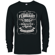Legends Were Born In February 1955 Shirt 63rd Birthday
