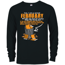 Women's I'm a Proud February Girl Funny Birthday T-Shirt
