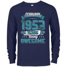 February 1953 Birthday 65 Years Of Being Awesome T-Shirt