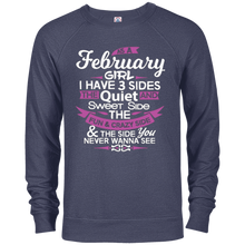 As A February Girl I Have Three Sides TShirt Birthday Gift