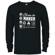 Born In March Content T-Shirt March Birthday Gift Shirt