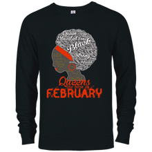 Queens are born in February - Strong Black Woman Tee Shirts