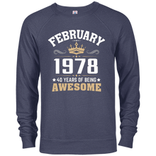 Birthday gift February 1978 - 40 years of being awesome