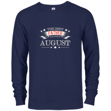 Mens The Best Father was Born in August T-Shirt