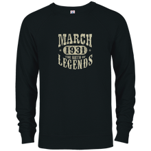 87 years Old 87th Birthday March 1931 Birth of Legend TShirt