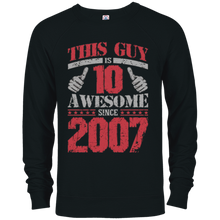 Vintage Born in 2007 10th Birthday Gifts 10 This Guy Awesome