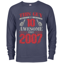 Vintage Born in 2007 10th Birthday Gifts 10 This Guy Awesome