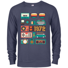 Vintage,retro,geometry,since,made,born,in, 1972 45th