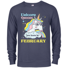 Unicorn Queens Are Born In February T-shirt Kid's Gifts