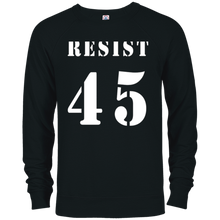 Resist 45 Anti Trump Shirt peaceful protest baseball style t