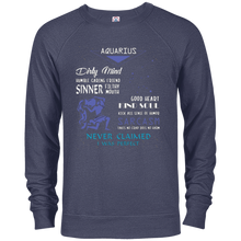 Aquarius Dirty Mind Humble Caring Friend T-shirt
