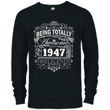 Awesome Since 1947 70th Birthday T Shirt 70 Years Old