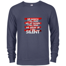 March, Sit Down, Speak up and Be Silent Quote Patriotic Tee