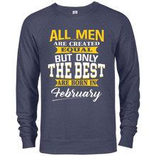 Mens The best man who was born in February T-shirt
