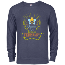 Queens Are Born In February Funny Honey Bee Novelty Shirt