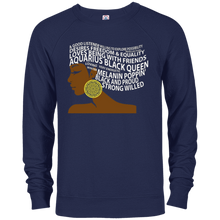 Aquarius Black Queen Zodiac Birthday T-Shirt for Black Women