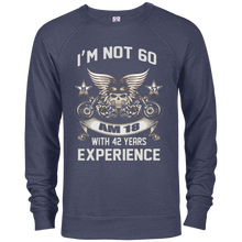 I'm Not 60 I'm 18 Years Birthday Vintage Biker Shirt Gift