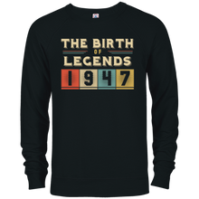 Retro The Birth Of Legend USA 1947 70th Birthday Gift 70 yrs