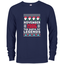 November 1986 The Birth Of Legends Christmas T Shirt