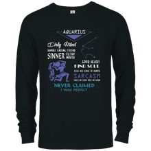 Aquarius Dirty Mind Humble Caring Friend T-shirt
