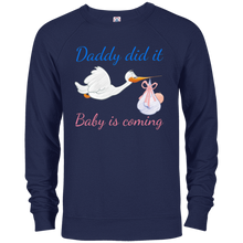 Baby Announcement Shirt Daddy did it - Baby is coming