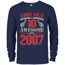 Vintage Born in 2007 10th Birthday Gifts 10 This Guy Awesome