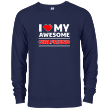 I Love My Awesome Girlfriend T-Shirt Funny Best Girlfriend