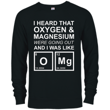 Funny Periodic Table Element T Shirt Oxygen & Magnesium Tee