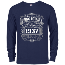 Awesome Since 1937 80th Birthday T Shirt 80 Years Old