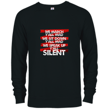 March, Sit Down, Speak up and Be Silent Quote Patriotic Tee