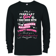 Women's I'm A February Girl Funny Birthday Gift T-Shirt