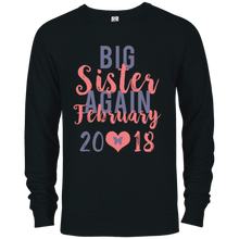 Big Sister Again T-Shirt Butterfly Tee February 2018