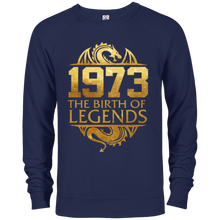 1973 The Birth Of Legends Gift For 44 Yrs Years Old 44th