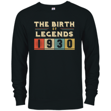Retro The Birth Of Legend USA 1930 87th Birthday Gift 87 yrs