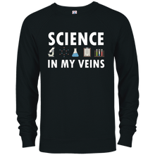 Science in my veins TShirt science nerd shirt march or rally