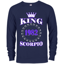 King Scorpio T-shirt Born In 1982 Birthday Gifts For Men