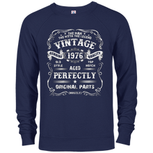 Mens 42th Birthday T-Shirt Legend Vintage 1976 Original Parts Tee