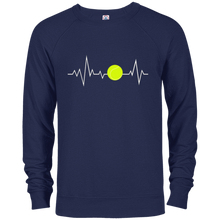 Tennis Heartbeat Shirt - Tennis Court Player Racquet Coach