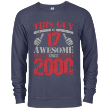 Vintage Born in 2000 17th Birthday Gifts 17 This Guy Awesome