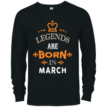 Legends Are Born In March T-shirt
