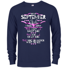 September Girl,Crazy, Sweet and Fun Birthday B Day Gift Tee