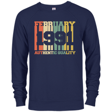 February 1991 Birthday Month Retro Vintage Shirt Gift
