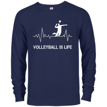 Volleyball Is Life Heartbeat T-Shirt Coach Player Team Gifts