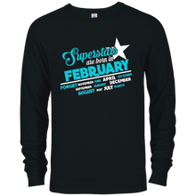 Superstars are Born in February T-shirt - Funny Tee Shirt