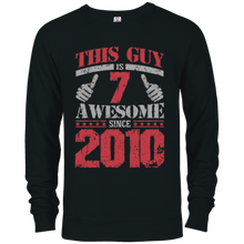 Vintage Born in 2010 7th Birthday Gifts 7 This Guy Awesome